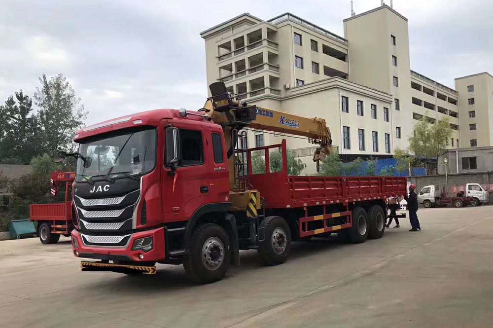 程力吊機14噸江淮格爾發隨車吊圖片2